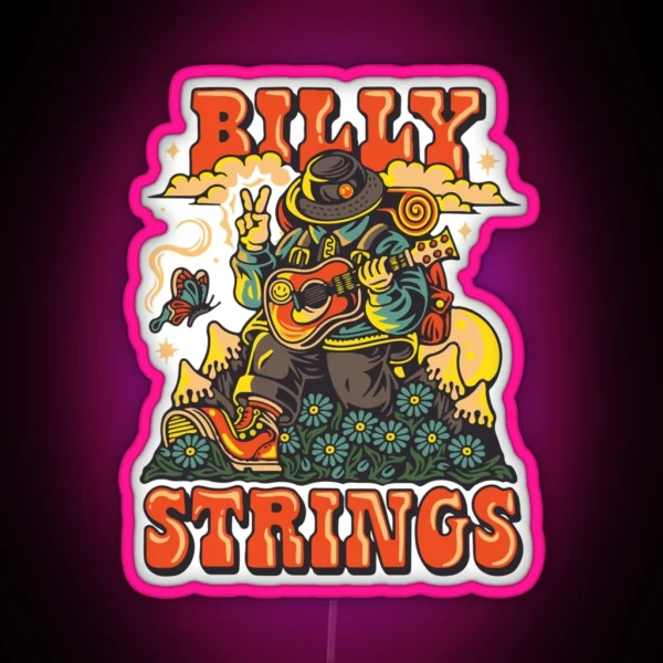 Billy Strings FALL WINTER 2021 RGB Neon Sign