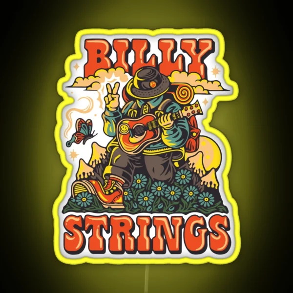 Billy Strings FALL WINTER 2021 RGB Neon Sign