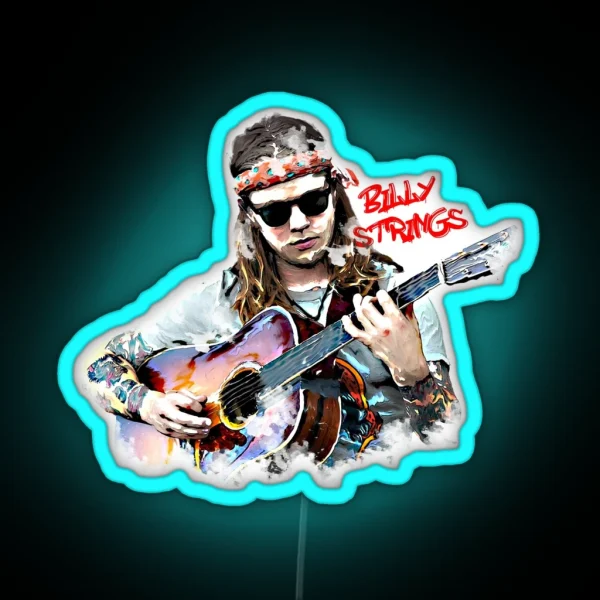 Billy Strings RGB Neon Sign