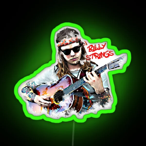 Billy Strings RGB Neon Sign