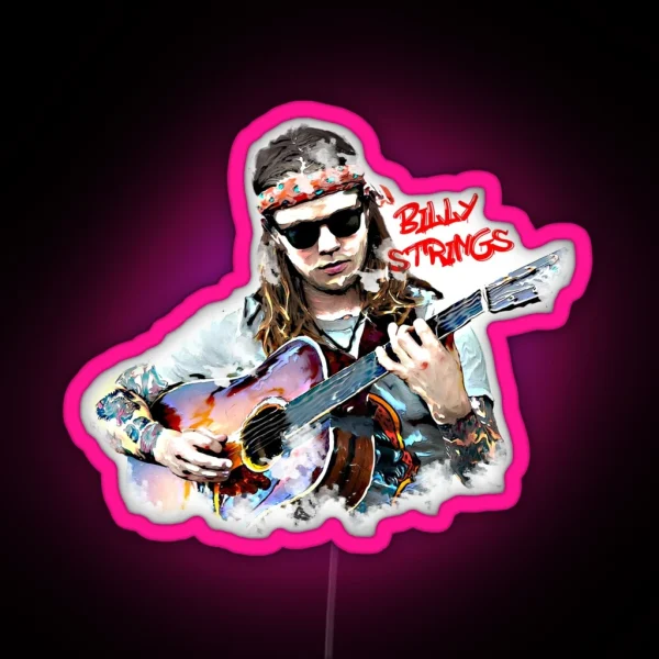 Billy Strings RGB Neon Sign