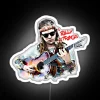 Brighten up your space with vibrant Billy Strings neon glory