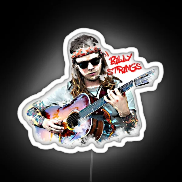 Billy Strings RGB Neon Sign
