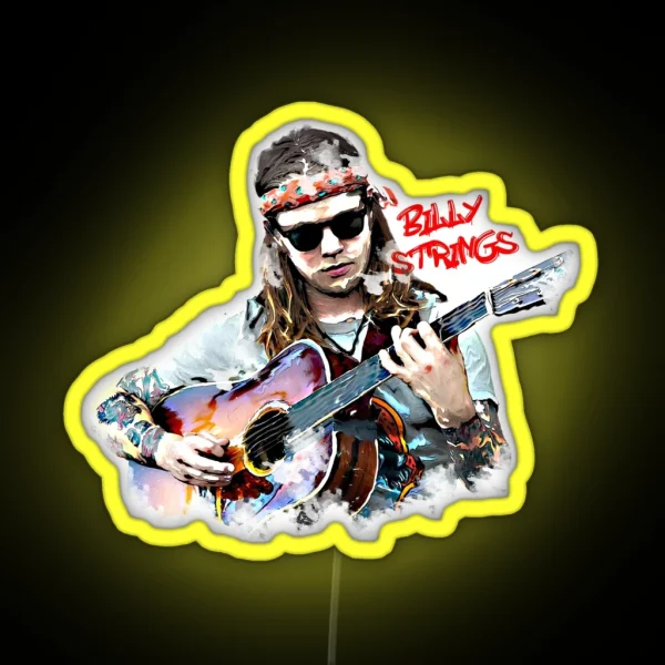 Billy Strings RGB Neon Sign