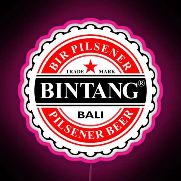 Bintang Bali Indonesia Beer RGB Neon Sign
