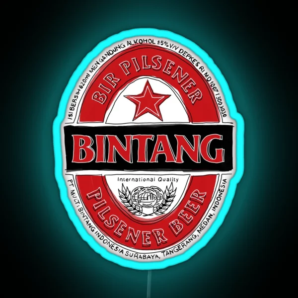 Bintang Beer POP RGB Neon Sign