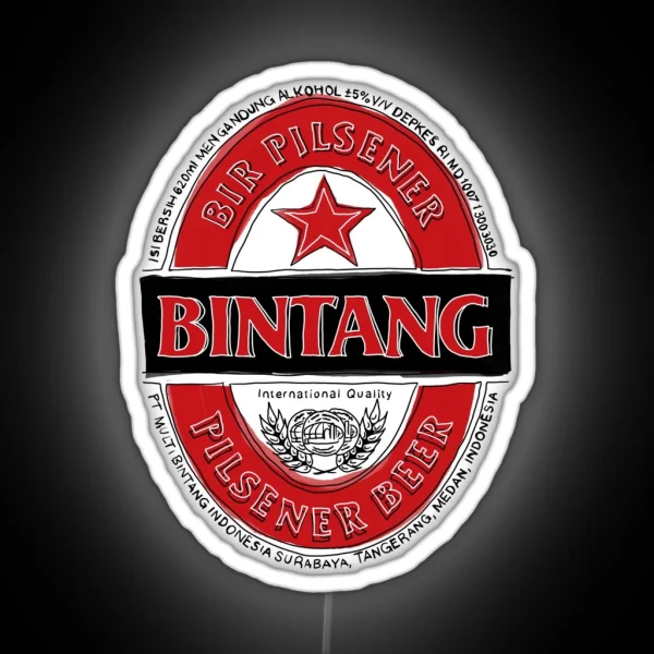 Bintang Beer POP RGB Neon Sign