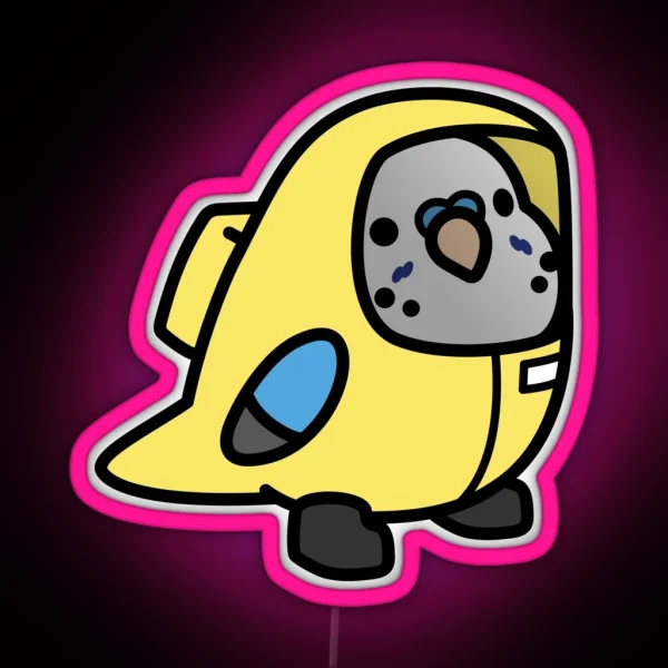 Bird Care With Hazmat Mochi RGB Neon Sign