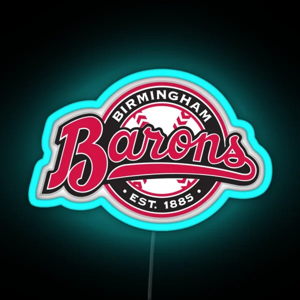 Birmingham Barons Icons RGB Neon Sign