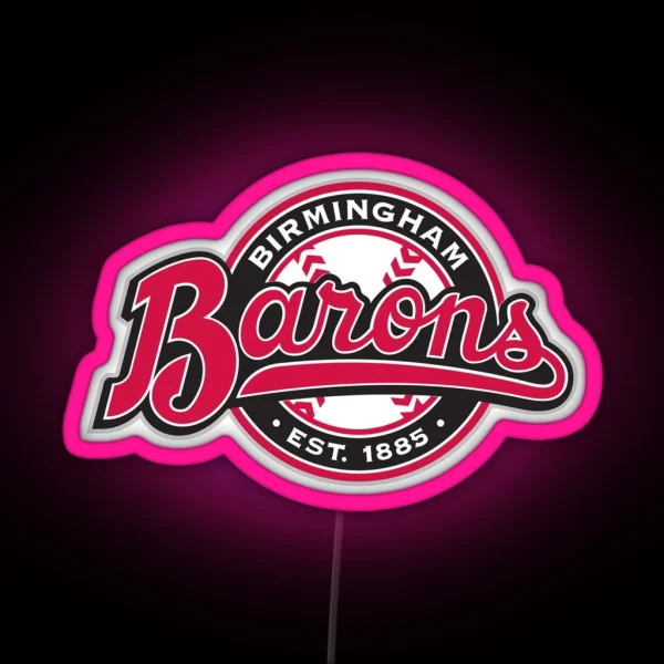 Birmingham Barons Icons RGB Neon Sign