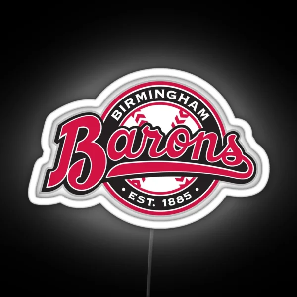 Birmingham Barons Icons RGB Neon Sign