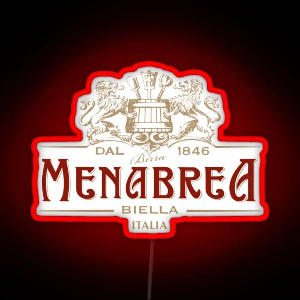 Birra Menabrea RGB Neon Sign
