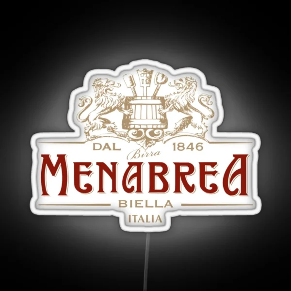 Birra Menabrea RGB Neon Sign