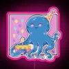 Vibrant RGB Neon Birthday Decorations for Kids Party Celebration Space