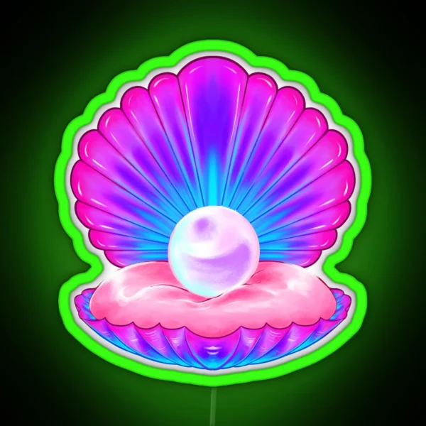 Bisexual Oyster RGB Neon Sign