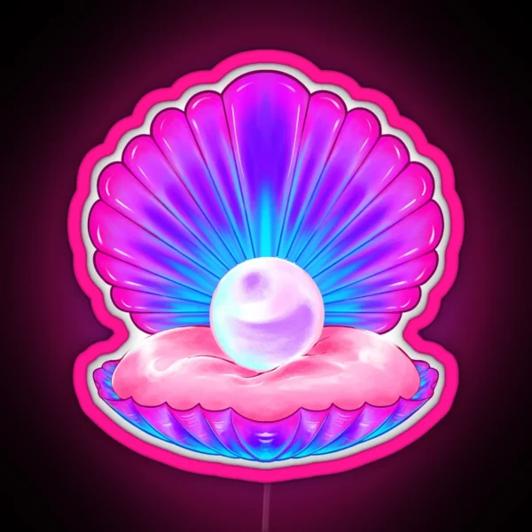 Bisexual Oyster RGB Neon Sign