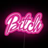 Sassy Home Decor Accent Featuring Neon Sign in Bright Colors