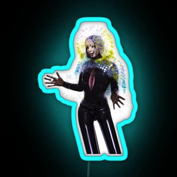 Bjork RGB Neon Sign