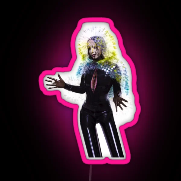 Bjork RGB Neon Sign