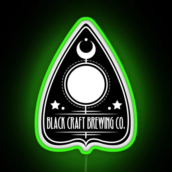BLACK CRAFT BREWING CO LOGO RGB Neon Sign