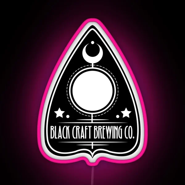 BLACK CRAFT BREWING CO LOGO RGB Neon Sign