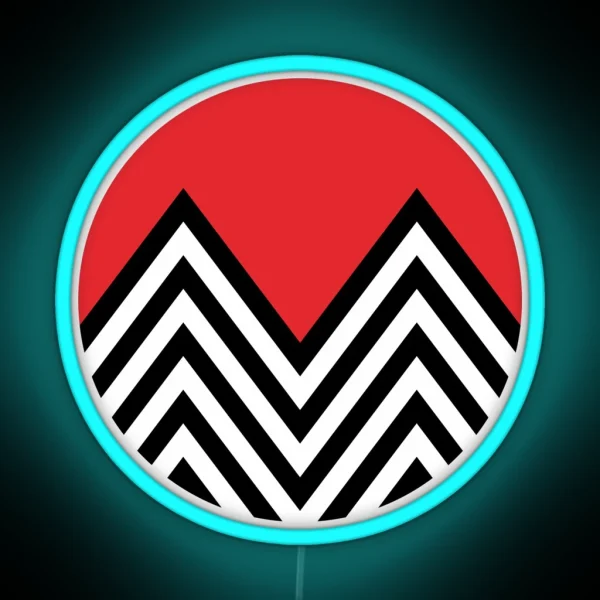 Black Lodge RGB Neon Sign