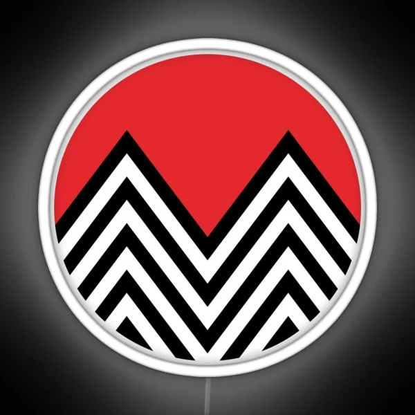 Black Lodge RGB Neon Sign