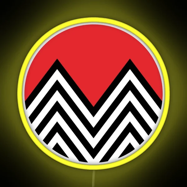 Black Lodge RGB Neon Sign