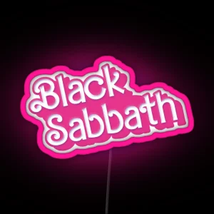 Black Sabbath RGB Neon Sign