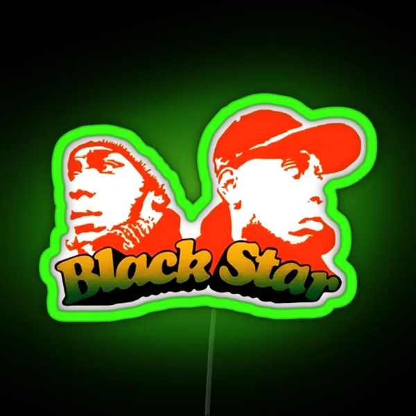 Black Star Mos Def RGB Neon Sign