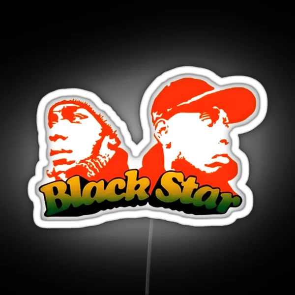 Black Star Mos Def RGB Neon Sign