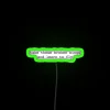 Electric blackbird silhouette neon art wall decoration with vibrant RGB lighting