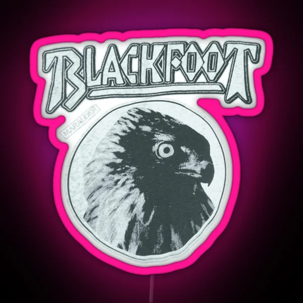 Blackfoot Rock Band Gift For Fan RGB Neon Sign