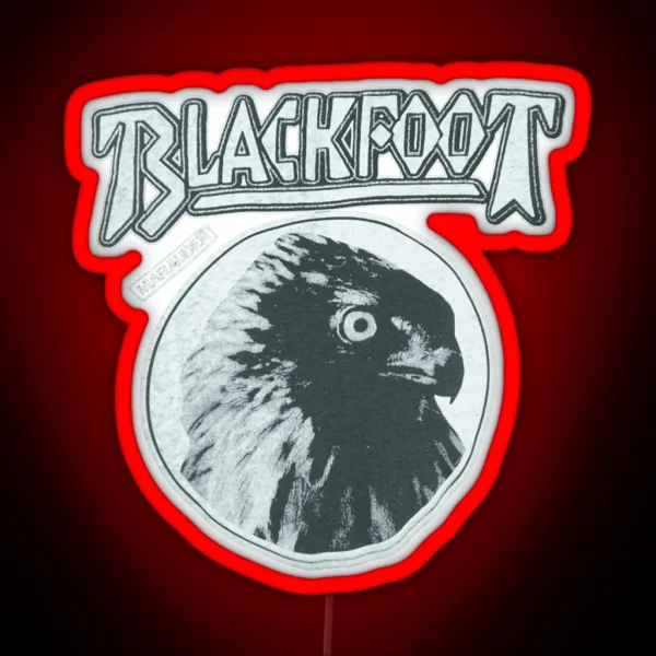 Blackfoot Rock Band Gift For Fan RGB Neon Sign