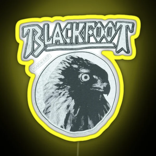 Blackfoot Rock Band Gift For Fan RGB Neon Sign