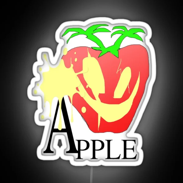 Bladee Drain Gang Apple Merch RGB Neon Sign