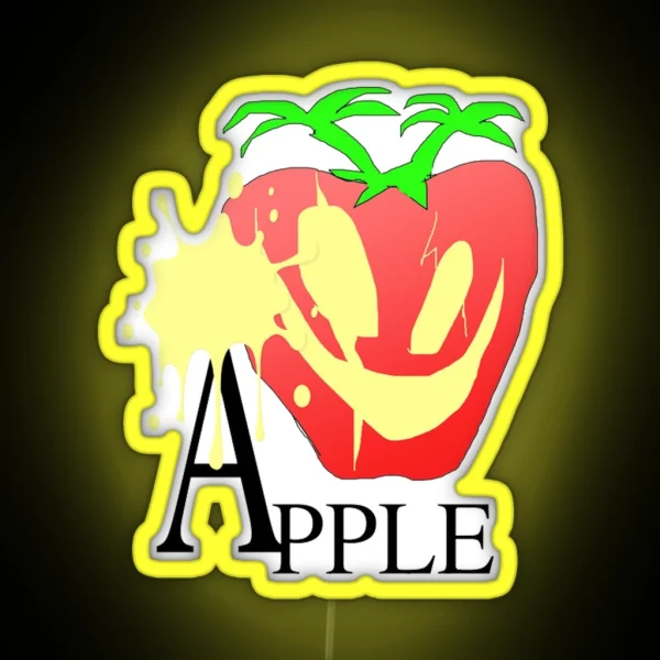 Bladee Drain Gang Apple Merch RGB Neon Sign