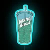Vibrant Neon Sign with Color-Changing RGB Blaha Blast Lighting Decor