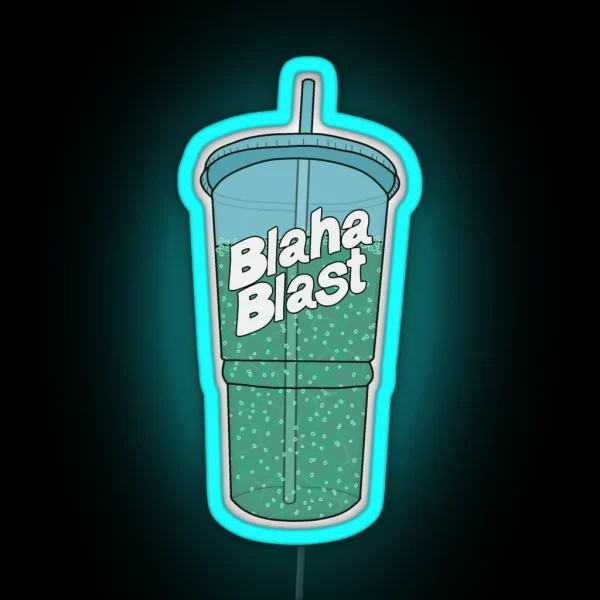 Blaha Blast RGB Neon Sign