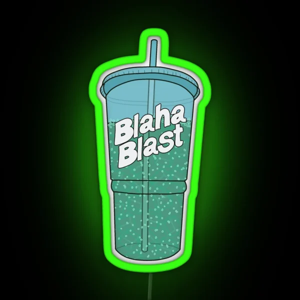 Blaha Blast RGB Neon Sign
