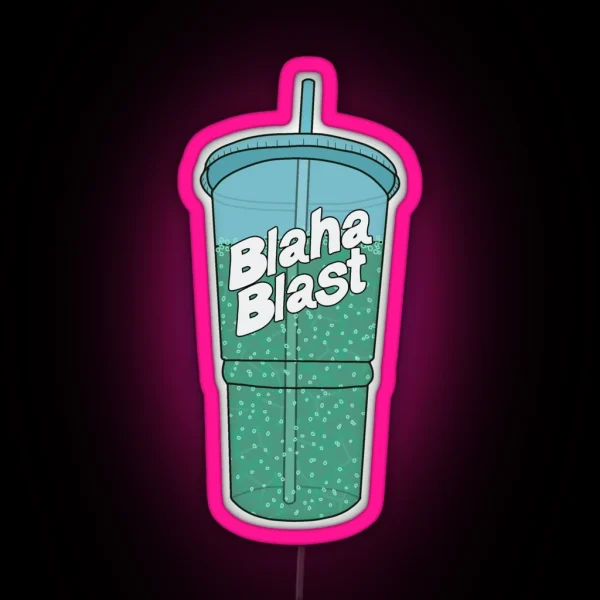 Blaha Blast RGB Neon Sign