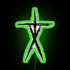 Vibrant glow of Blair Witch's eerie stick figures in RGB neon