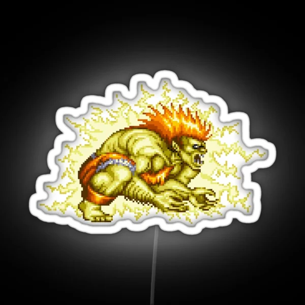 Blanka Electric Thunder RGB Neon Sign