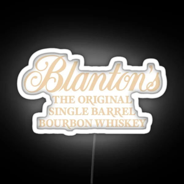 Blanton S Bourbon RGB Neon Sign
