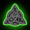 Brighten up your space with this vibrant Blessed Be neon sign
