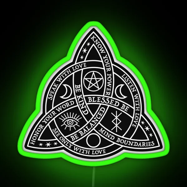 Blessed Be RGB Neon Sign