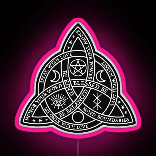 Blessed Be RGB Neon Sign