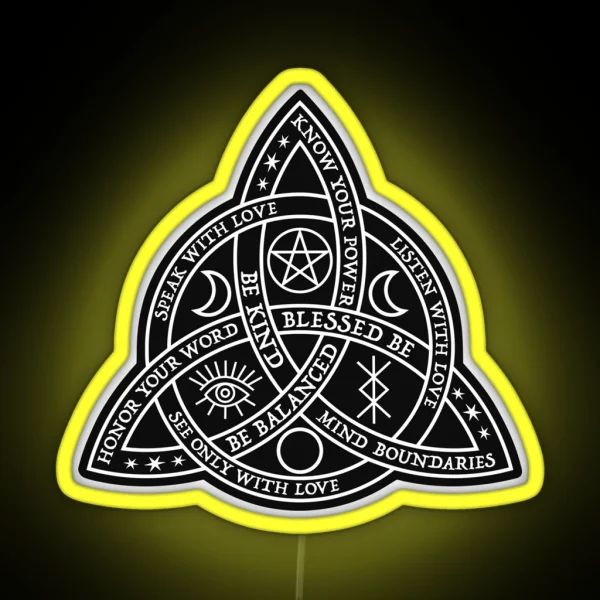 Blessed Be RGB Neon Sign