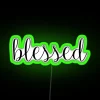 Add Warm Spiritual Glow with This Blessed RGB Neon Sign