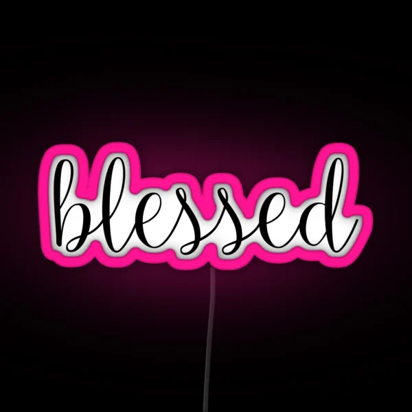 Blessed RGB Neon Sign